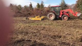 BushWhacker HD121P rotary cutter in action [upl. by Prud]