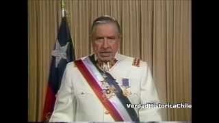 Augusto Pinochet Ultimo Mensaje Presidencial 10 marzo 1990 ¡VIVA CHILE [upl. by Ib]