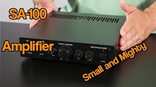 Monacor SA 100 Amplifier [upl. by Franza]