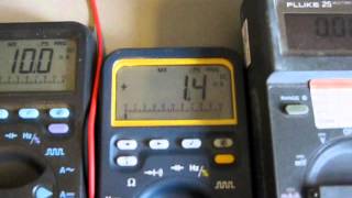 Measuring a short current pulse with a multimeter [upl. by Micheil267]