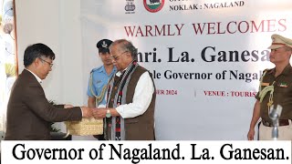 Governor of Nagaland visited Noklak District [upl. by Ailefo112]