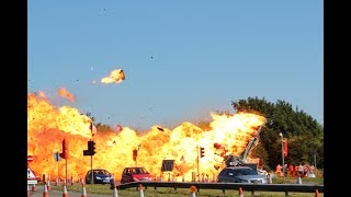 Hawker Hunter T7 Jet Crash Shoreham UK [upl. by Ameh]