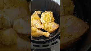 Frango com mostarda na air fryer [upl. by Georgy]