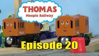 Thomas Meeple Railway Episode 20 quotDelayed Coachesquot [upl. by Nosnar]