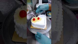 Pineapple slices cake design shortvideo youtubeshorts [upl. by Aitas]