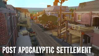 postapocalyptic settlement Bloxburg build tour [upl. by Mcneil477]