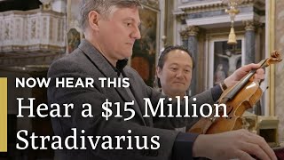 Hear a 15 Million Stradivarius  Now Hear This  Great Performances on PBS [upl. by Anyd]