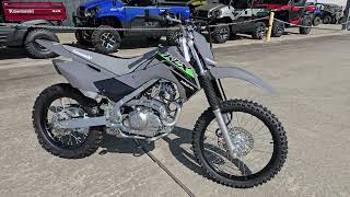 2024 KAWASAKI KLX 140R L IN GREY WALKAROUND [upl. by Nilak]