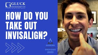 How do you take out Invisalign [upl. by Nylorak]