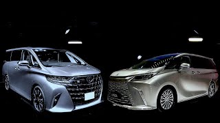 Toyota Alphard Vellfire 2024 vs New Lexus LM  MPV Luxury [upl. by Czarra]