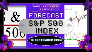 Sampp 500 index or SPX forecast amp signal for 12 September 2024 [upl. by Leumas]