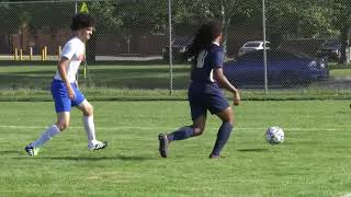 Newington High School Varsity Boys Soccer vs Bloomfield Warhawks 9142021 [upl. by Leonsis]