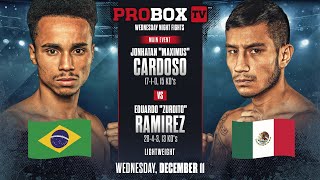 🔴 WBA LIGHTWEIGHT TITLE ON THE LINE LIVE  ProBox TV Presents Contender Series [upl. by Ilam]