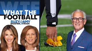 Mike Pereira Replay Assists Makes NFL Refs Worse  What the Football with Suzy Shuster amp Amy Trask [upl. by Haleelahk]