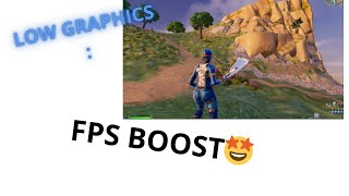 Comment avoir un Gain de FPS en plus sur Fortnite 🤯fluidité [upl. by Ayama]