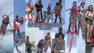 Aqua Love Experiencing the Thrill of Flyboarding Together ‎ [upl. by Milano576]