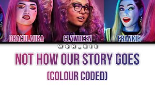 Not How Our Story Goes By Monster High Movie 2 Colour Coded [upl. by Charin]