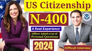 NEW N400 Interview  N400 Naturalization Interview  US Citizenship Interview with Answers [upl. by Aknayirp466]