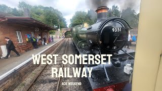 west somerset railway 40s weekend  15924 [upl. by Obaza672]