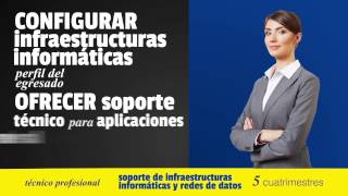 Técnico profesional en Soporte de infraestructuras informáticas y redes de datos [upl. by Eadwina]