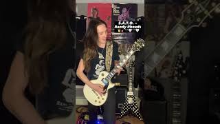 SATO Solo  Ozzy OsbourneRandy Rhoads COVER [upl. by Faxan241]