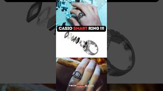 Casios First Smart Ring Unveiled casio smartring trending facts tech shorts subscribe [upl. by Lledyr]