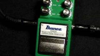 Ibanez TS9DX Turbo Tube Screamer Overdrive Pedal [upl. by Rothenberg485]