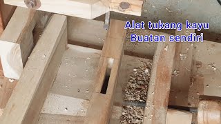 Alat pahat kayu buatan sendiri [upl. by Ottie]