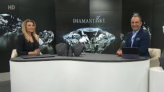 DIAMANTAIRE HSE24 TV SchmuckExperte David Gilardy mit Moderatorin Belinda Gold 252020 [upl. by Nifares]