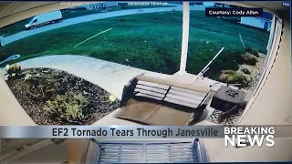 623 EF2 tornado confirmed for Janesville [upl. by Hercules]