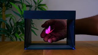 How to Make 3D Hologram Video Projector at Home  DIY [upl. by Mcroberts]