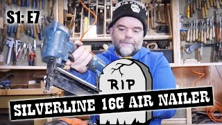 Silverline RIP AIR NAILER vers TacwiseS1 E7Toolbox Sundays [upl. by Llenal]