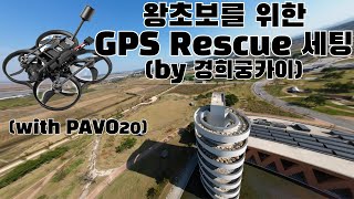 DJI 네오보다 성능 좋은 파보20 GPS Rescue 세팅하기 파보20 파보20프로 파보피코 GPS GPSrescue 파보20리턴투홈 [upl. by Asiaj539]