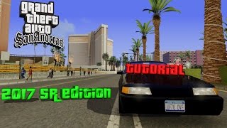 Gta San Andreas Remastered 20162017 Edition V4 tutorial [upl. by Eixor170]