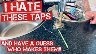 KITCHEN MIXER TAP ISSUE One of THE WORST designed TAPS Ive worked on [upl. by Rosenkranz]