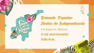 EnVivo Reinado Popular Fiestas De Independencia De Cartagena 2024 [upl. by Chem]