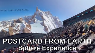 Postcard from Earth by Darren Aronofsky  Ultimate Sphere Experience [upl. by Otrebire]