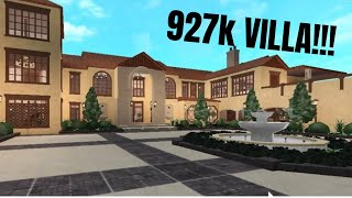 927k SPANISH VILLA  BLOXBURG [upl. by Hauger]