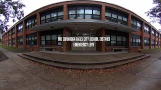 Cuyahoga Falls City School District Emergency Levy 360 Video [upl. by Marguerie434]