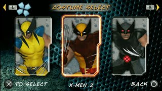 All Costume XMan Origins Wolverine PPSSPP [upl. by Ivers241]