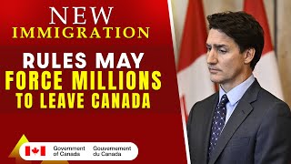 New Immigration Rules That May Force Millions to Leave Canada  Canada Immigration 2025 [upl. by Eidurt]