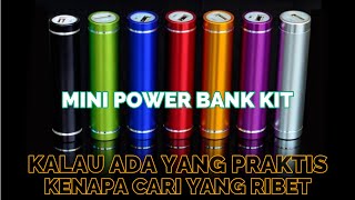 REVIEW AND TEST  MINI POWER BANK KIT [upl. by Pax]