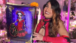 Limited Edition Doll Unboxing Dia de Los Muertos Maria Garcia Rainbow 🌈 High Doll [upl. by Natsrik]