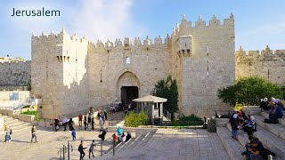 JERUSALEM ALL GATES Around the OLD CITY [upl. by Llennod]