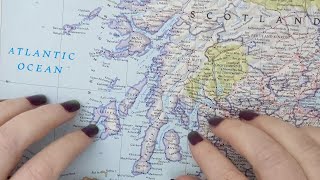 ASMR  Argyll and Bute Scotland UK History amp Geography  Soft Spoken Map Tracing Google Earth [upl. by Eelam350]