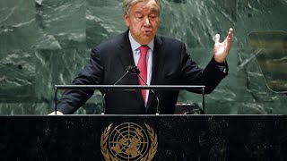 Ucraina allarme di Guterres Onu quotRischio di guerra più ampiaquot [upl. by Aehsa]