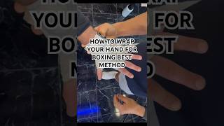 How to Wrap Your Hand For Boxing Best Method With Golden Gloves Champ [upl. by Intisar]