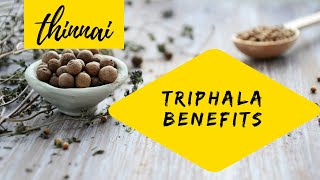 திரிபலா சூரணத்தின் பயன்கள்  Triphala Benefits in Tamil  How to take Triphala Powder [upl. by Babette206]