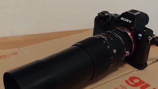 Soviet TELEAR  H 200MM f35 nikon mount [upl. by Cuda]