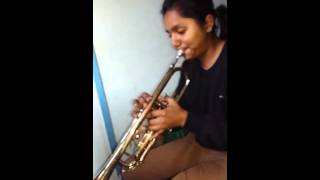 India National Anthem on Trumpet [upl. by Karie789]